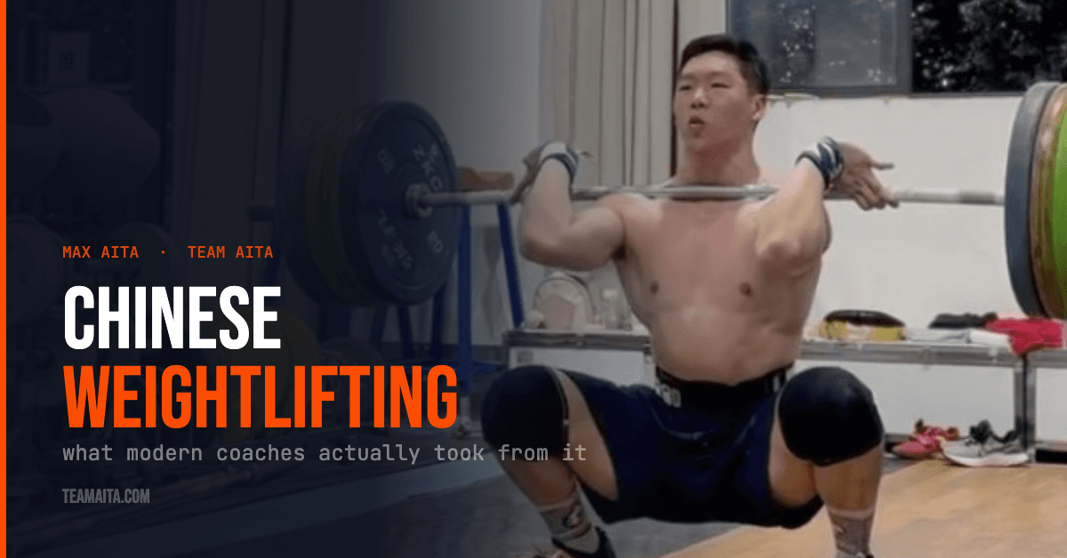 Chinese Weightlifting: What Modern Coaches Actually Took From It